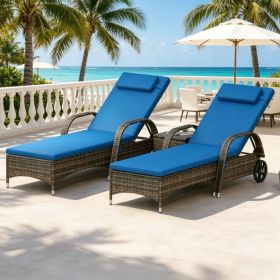 Lounge Chair Set Of 2 With Table